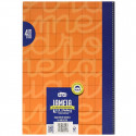 Notebook Lamela 4 mm 80 Sheets Din A4 Spiral (5 Units)