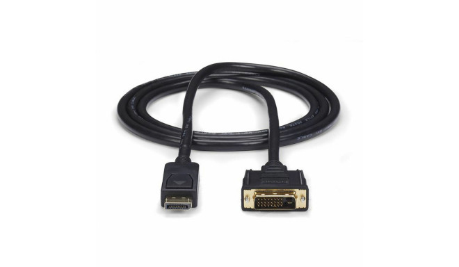 DisplayPort-DVI Adapter Startech DP2DVI2MM6           (1,8 m) Must 1.8 m