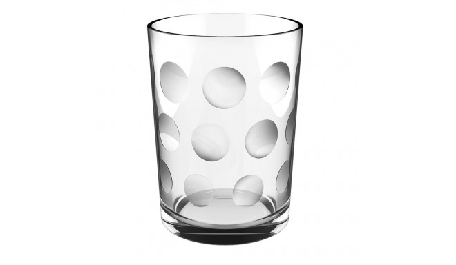 Glass Quid Urban Circles Transparent Glass (36 cl) (Pack 6x)