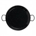 Deep Pan with Handles Vaello Black (Ø 50 cm)
