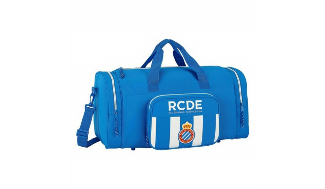 Sports bag RCD Espanyol Blue White (55 x 26 x 27 cm)