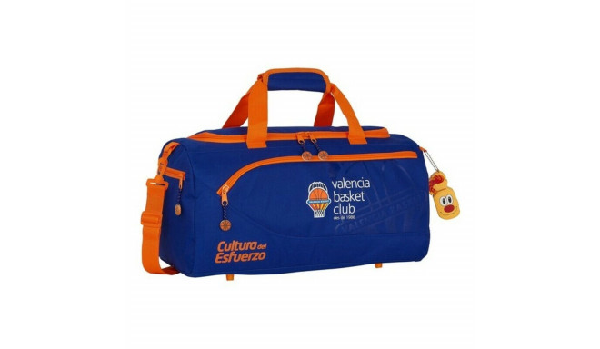 Спортивная сумка Valencia Basket Синий Оранжевый (50 x 25 x 25 cm)