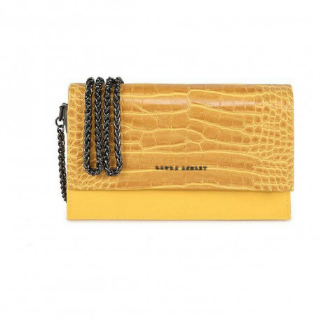 Naiste Kotid Laura Ashley DUDLEY-CROCO-YELLOW Kollane 22 x 12 x 5 cm