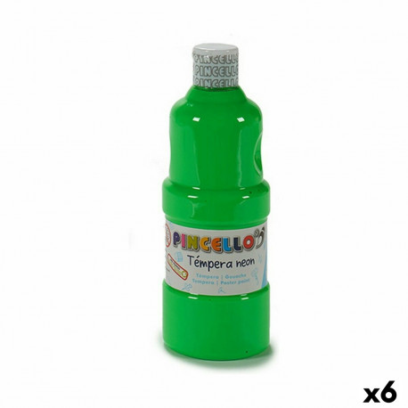 Tempera Pincello TP400N-GR Neon Roheline 400 ml (6 Ühikut)
