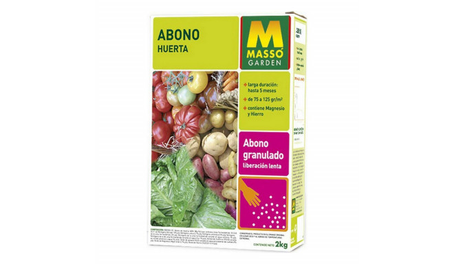 Non-organic fertiliser Massó Vegetables 2 Kg 2 L