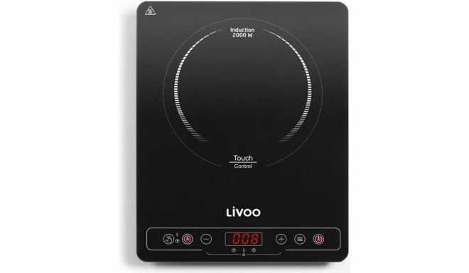 Electric Hot Plate Livoo DOC235 2000 W Black