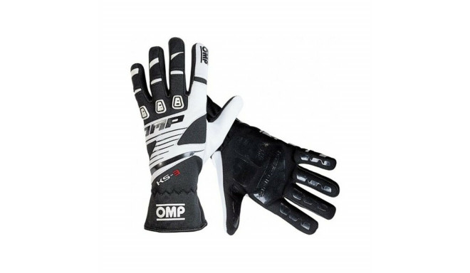 Men's Driving Gloves OMP MY2018 Black - S