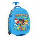 Suitcase The Paw Patrol Friendship Blue 16'' (28 x 43 x 23 cm)