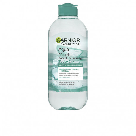 GARNIER SKINACTIVE micellaarvesi kõik-ühes aloega ja hüaluroonhappega kõikidele nahatüüpidele 400ml