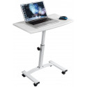 Tatkraft laptop stand desk Cheer 52-84cm, white