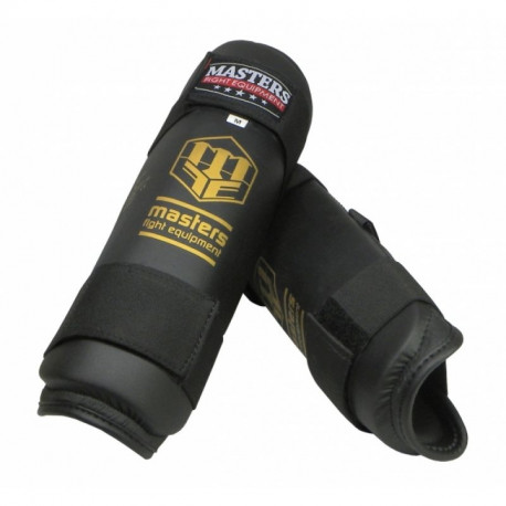 MASTERS Shin Guards - NA-20 11036-01M (biały+M)