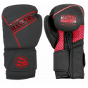 Boxing gloves RPU-BLACK 012325-0210 (czarno - różowy+10 oz)
