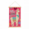 Canvas Llama (1 x 54 x 33 cm) (24 gb.)