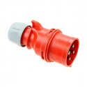 Socket plug Solera 902144a CETAC Red IP44 32 A 400 V Aerial