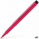 felt-tip pens Faber-Castell Pitt Artist Hot Pink 10Units