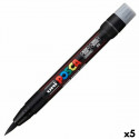 felt-tip pens POSCA PCF-350 Black 5 Units