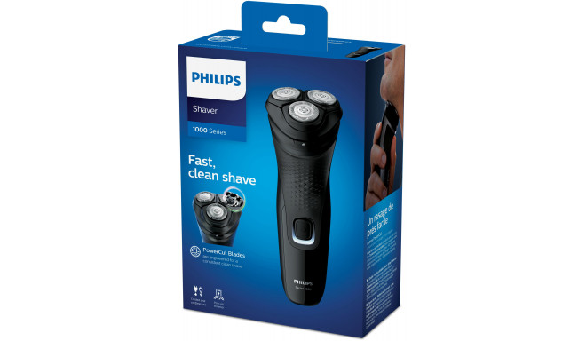 Philips Shaver Series 1000 S1232/41 Operating
