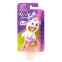 Figure Polly Pocket Friend Clips Doll Panda