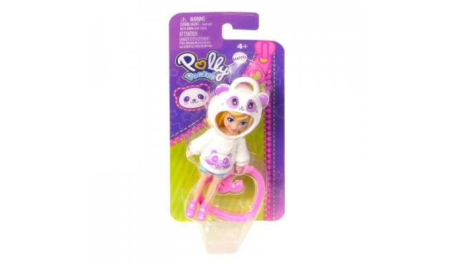 Figure Polly Pocket Friend Clips Doll Panda