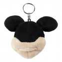 Atslēgu Piekariņš Pūkainā Rotaļlieta Mickey Mouse Melns