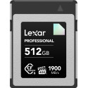 LEXAR CFEXPRESS PRO DIAMOND R1900/W1700 (VPG400) 512GB