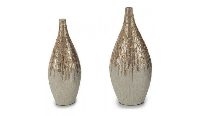 Gift Decor vaas 21x63x28cm, hõbedane