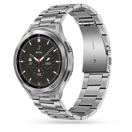 Tech-Protect kellarihm Stainless Samsung Galaxy Watch4, hõbedane
