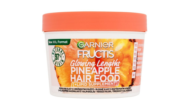 Garnier Fructis Hair Food Pineapple Glowing Lengths Mask (400ml)