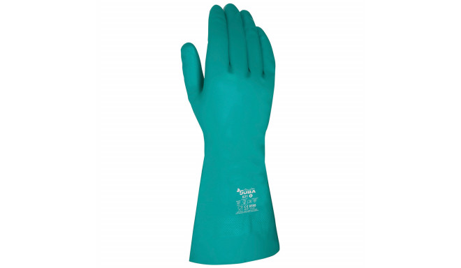 Work Gloves JUBA Green Nitrile - 9
