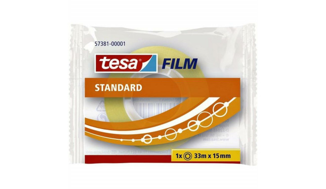 "Līmlente TESA 15 mm 33 m Caurspīdīgs (30 gb.)