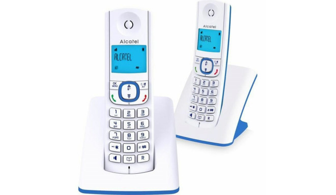 Fiksētais Telefons Alcatel F530 Duo Zils Zils/Balts