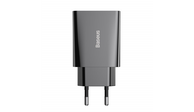 Baseus wall charger Speed Mini PD 20W 1x USB-C black