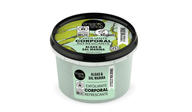 ORGANIC SHOP REFRESCANTE EXFOLIANTE CORPORAL ALGAS DEL ATLANTICO 1UN