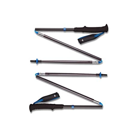 Black Diamond Distance Z trekking poles, fitness equipment, grey