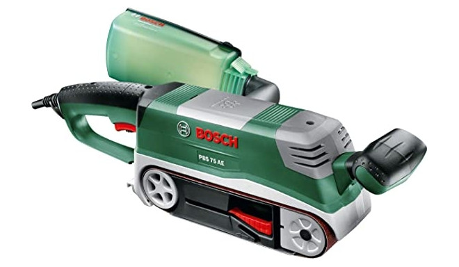 Bosch Belt sander PBS 75 AE, set (green, 750 watts, parallel and angle stop)