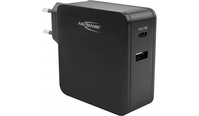 Ansmann Home Charger 247PD, charger (white, compatible with PowerDelivery, Multisafe technology)