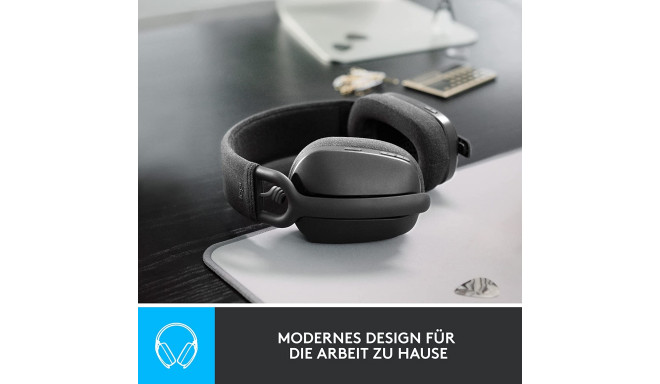 Logitech Zone Vibe 100, Headset (black, Bluetooth, USB-C)