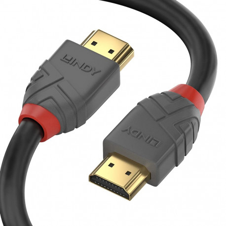 Standard HDMI Kabel, Anthra Line (schwarz, 15 Meter)