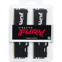 Kingston FURY 16 GB DDR5-5600 Kit, memory (black, KF556C40BBAK2-16, Fury Beast RGB, XMP)