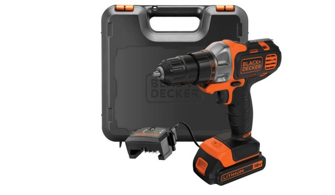 Black & Decker MT218K-QW drill Black,Orange 1.46 kg