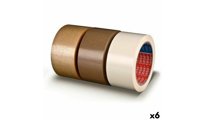 Adhesive Tape TESA STANDARD Packaging Transparent PVC 50 mm x 66 m (6 Units)