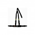 3 Point Attachment Harness OMP Road 3 (Black)
