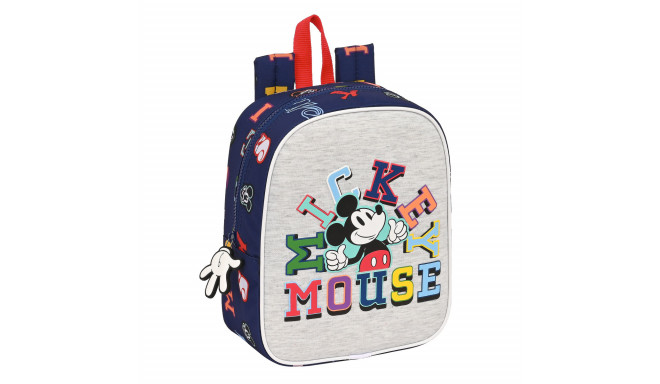 Детский рюкзак Mickey Mouse Clubhouse Only one Тёмно Синий 22 x 27 x 10 cm