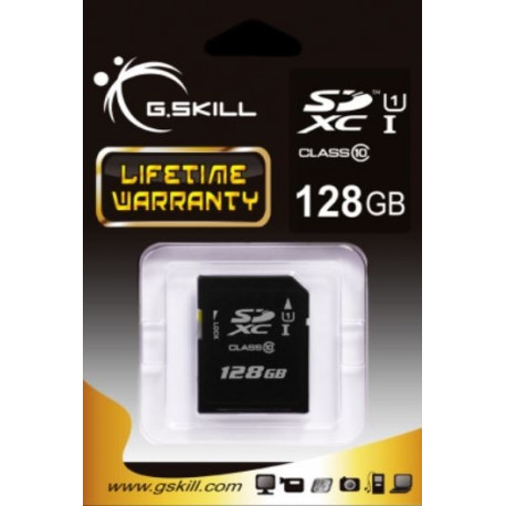 G.Skill memory card SDXC 128GB Class 10 UHS-I