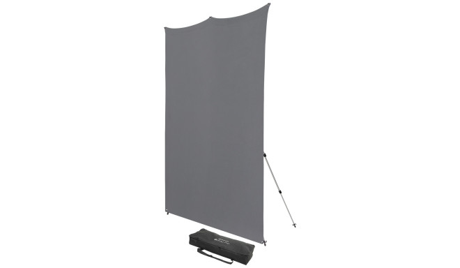Westcott X Drop Pro Kreukbestendige Achtergrond Kit Neutraal Grijs (8' x 8')