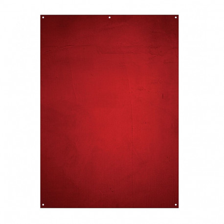 Westcott X Drop Fabric Backdrop Aged Red Wall (5' x 7')