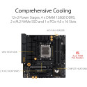 ASUS TUF GAMING B650M-PLUS, Mainboard (black/light orange) - AM5