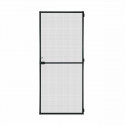 Москитная Сетка Schellenberg Дверцы С рамкой Стекловолокно Чёрный Алюминий (100 x 210 cm)