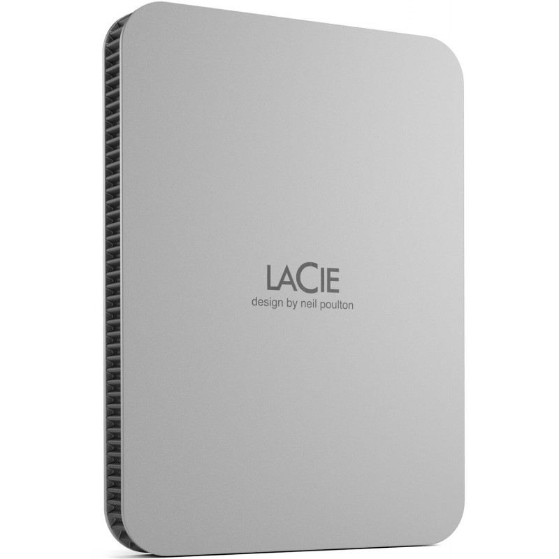 LaCie väline kõvaketas 2TB Mobile Drive USB-C (2022), moon silver