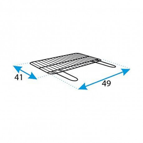 Jalgadega Söegrill Imex el Zorro Must Metall 50 x 40 x 75 cm